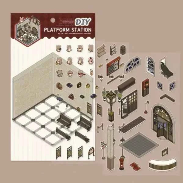 3D- Scene stickers | Perron