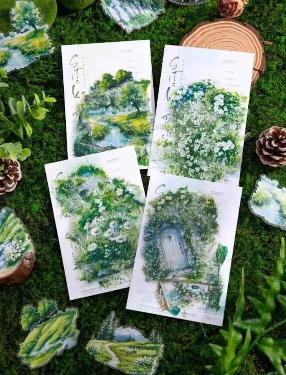 PET-stickers | Grassen en Planten