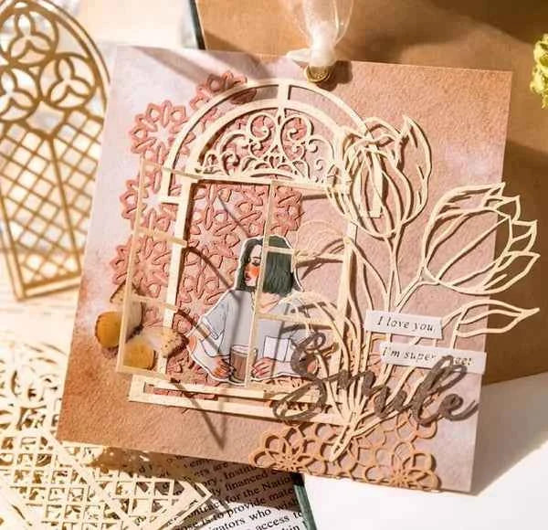 Kanten papier 10-delig | Kanten ovalen