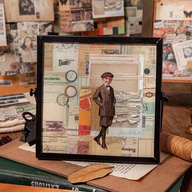 Flower Break – Vintage post dessinpapierblokje