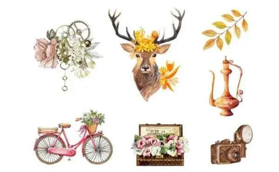 6 vellen washistickers | Huis en Tuin