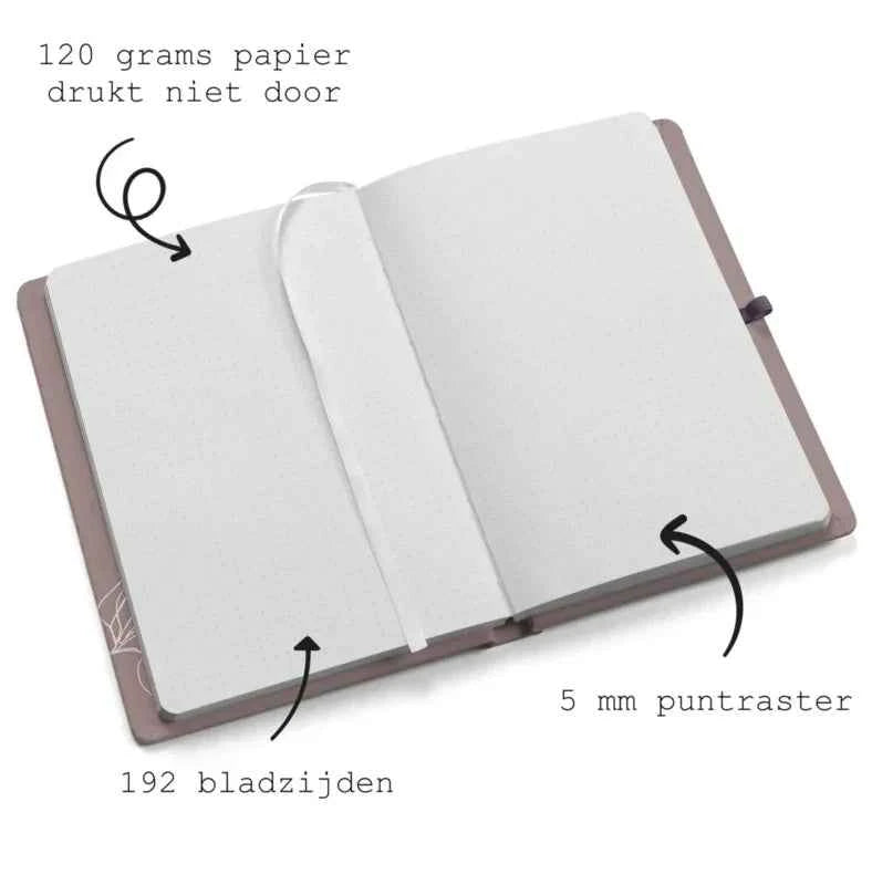 Bullet journal | Design the life you love | 120 grams papier
