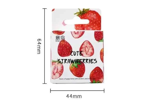 Stickerdoosje | Aardbeien