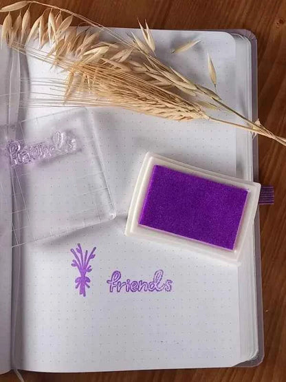 Stempelkussen | Roze | 7x5 cm