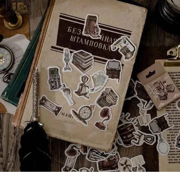 Stickerdoosje | Vintage apparaten