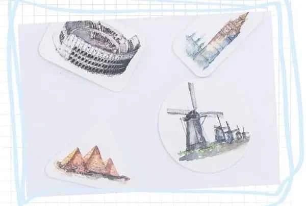 Stickerdoosje | Monumentenstickers