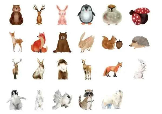 Stickerdoosje | Dierenstickers | Kinderen