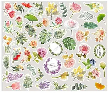 Losse Washistickers | Vrolijke Bloemetjes