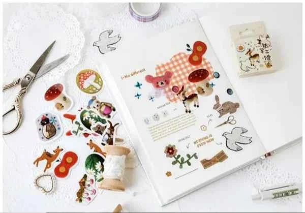 Stickerdoosje | Patchwork winterstickers | Voor kinderen