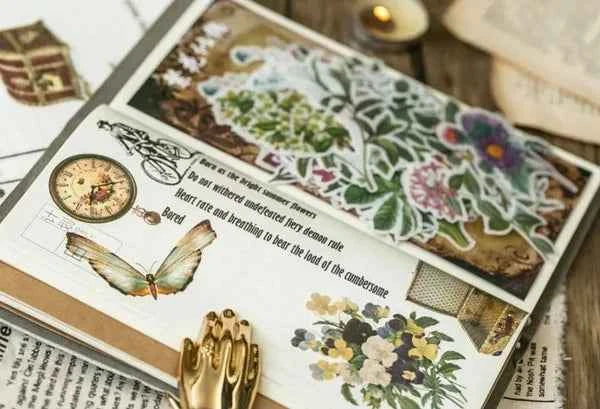 Grote Washistickers | Bloemen en Vogels