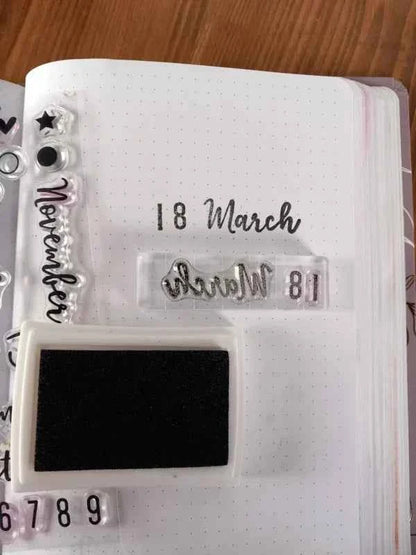 Acryl Stempelblok | Stempelblok voor Clear Stamps | Set van 5 Formaten