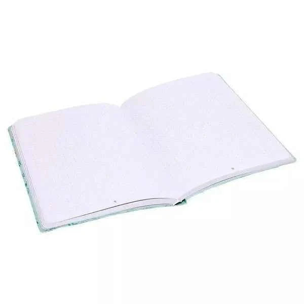Bullet journal | Mintgroen met bladeren | 100 grams papier
