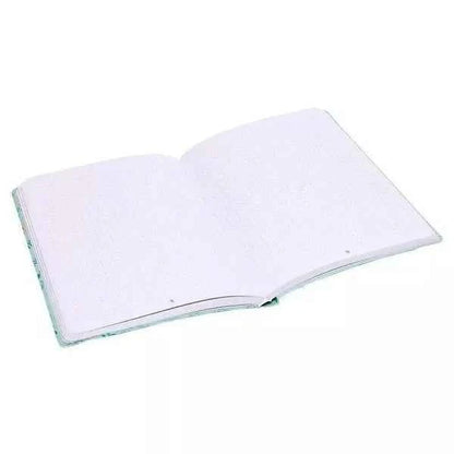 Bullet journal | Mintgroen met bladeren | 100 grams papier