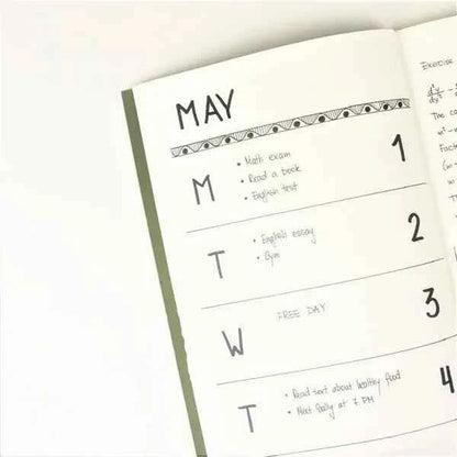 Bullet journal | Bladeren | Set van 2