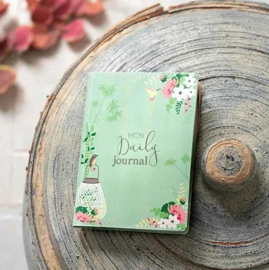 Bullet journal | Groen met vogeltje