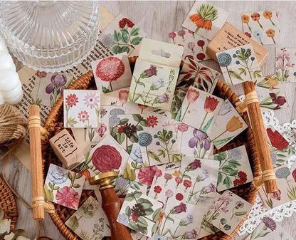 Stickerdoosje | Voorjaarsbloemen