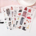 6 Bögen Washi-Sticker | Meeressticker
