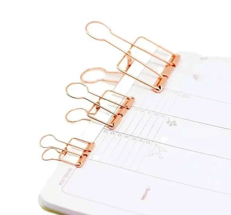Papierklemmen- Bulletjournal klemmen