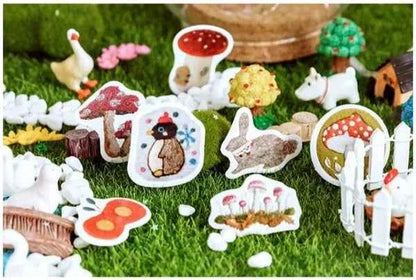 Stickerdoosje | Patchwork winterstickers | Voor kinderen