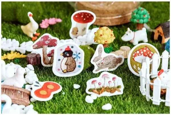 Stickerdoosje | Patchwork winterstickers | Voor kinderen