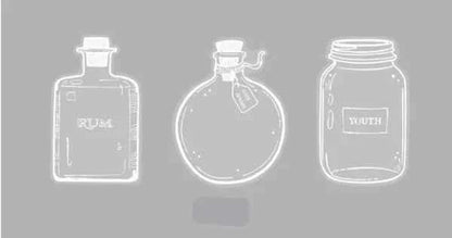PET-stickers | Drankflessen | Transparant