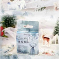 Stickerdoosje | Winterstickers | Frisse blauwtinten