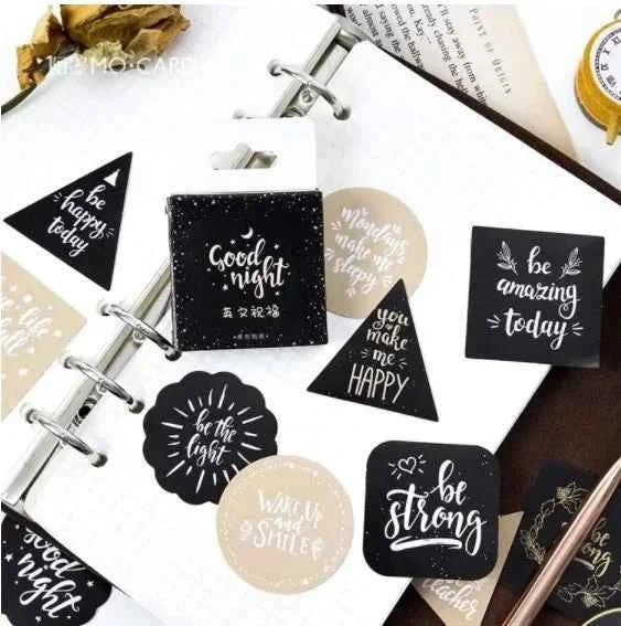 Stickerdoosje | Motiverende teksten | Engels