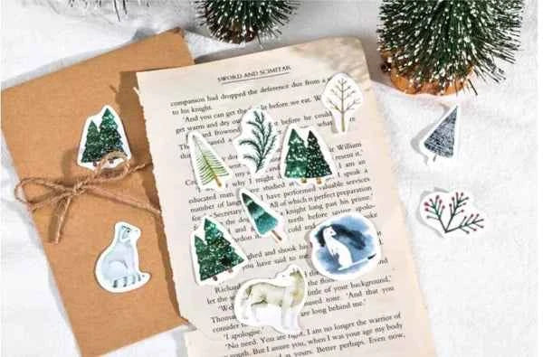 Stickerdoosje | Winterstickers | Voor kinderen en volwassenen