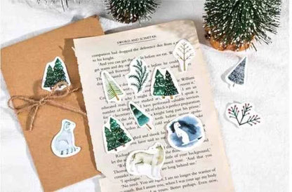 Stickerdoosje | Winterstickers | Voor kinderen en volwassenen