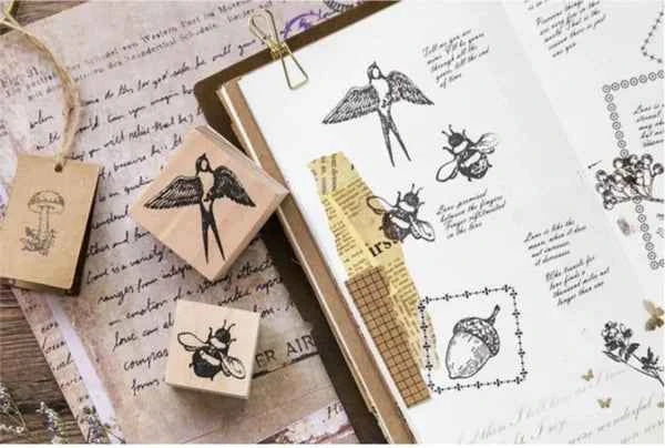 Houten stempel | Eikeltje | 3 x 3 cm