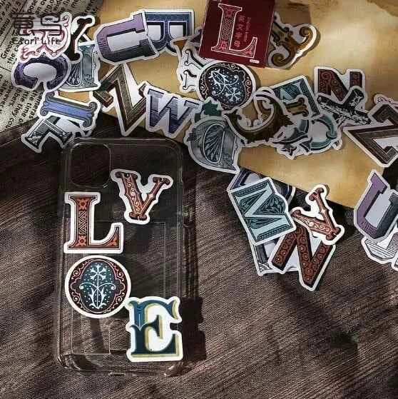 Stickerdoosje | Letterstickers