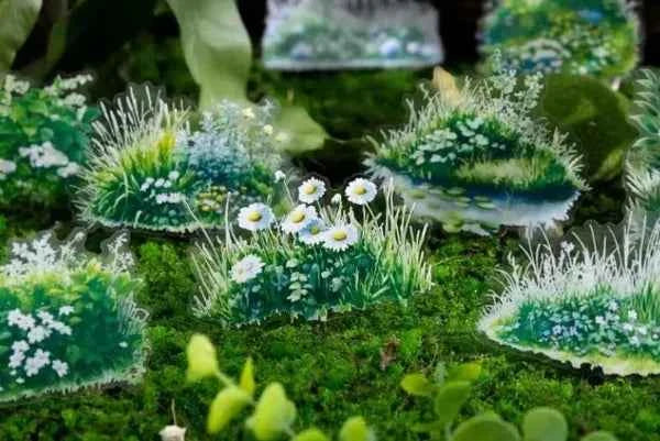 PET-stickers | Grassen en Planten
