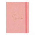 Bullet journal | Roze met goudfolie | 100 grams papier