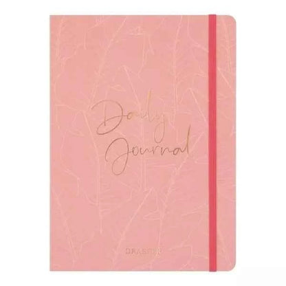 Bullet journal | Roze met goudfolie | 100 grams papier