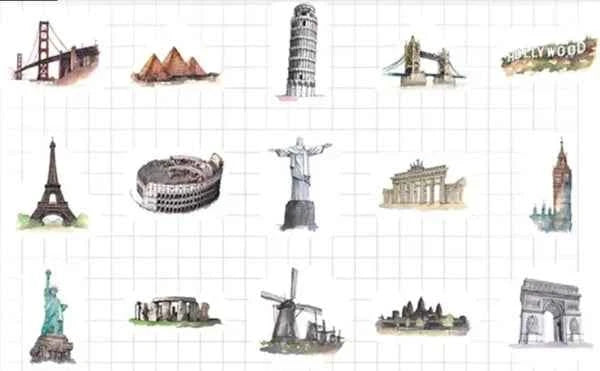 Stickerdoosje | Monumentenstickers