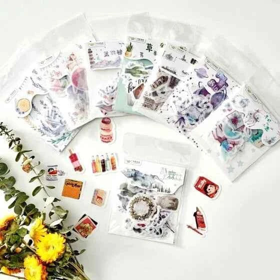 Losse Washistickers | Lavendel