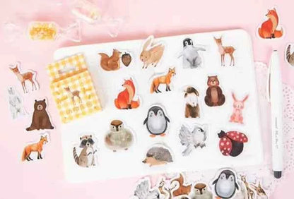 Stickerdoosje | Dierenstickers | Kinderen