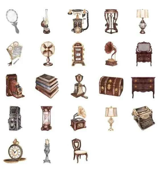 Stickerdoosje | Vintage apparaten