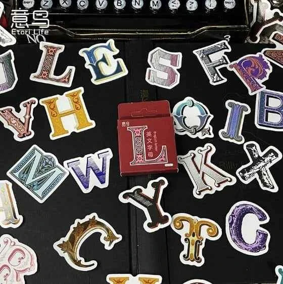 Stickerdoosje | Letterstickers