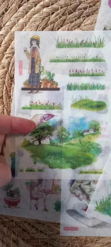 6 vellen washistickers | Hobby en Vrije Tijd