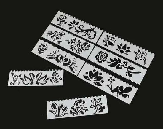 Sjablonen | Planten | 8 Stuks