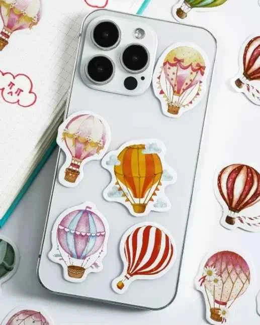 Stickerdoosje | Luchtballonnen