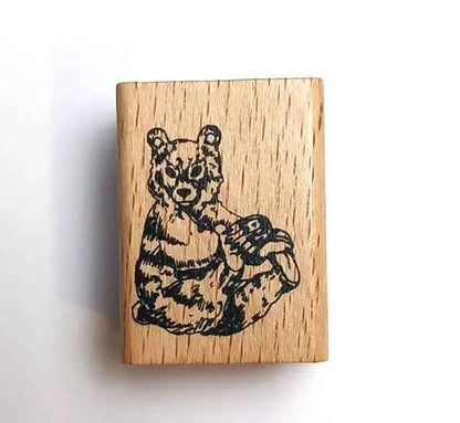 Houten stempel | Beer | 4 x 3 cm