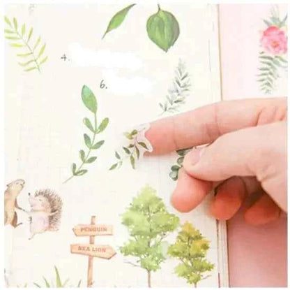 6 vellen washistickers | Dierentuin