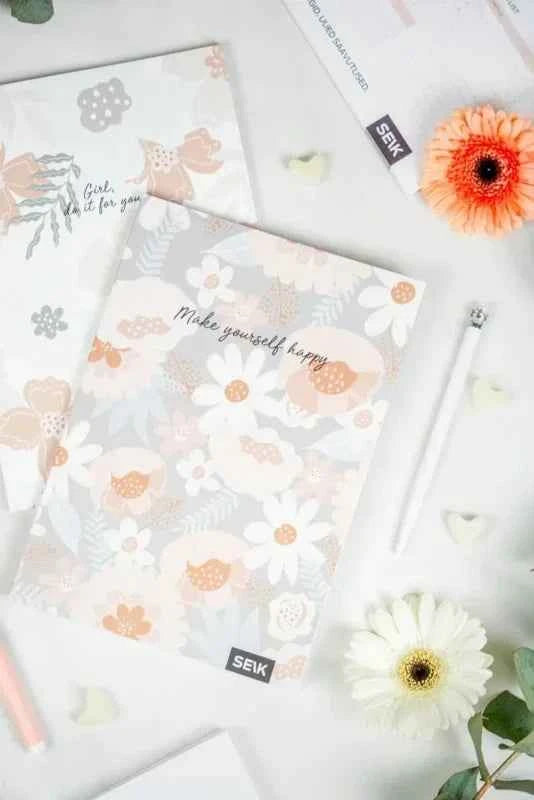 Bullet journal | Bloemen | Set van 2
