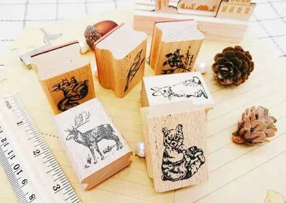 Houten stempel | Beer | 4 x 3 cm