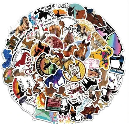 Paardenstickers | Geel | Voor Kinderen