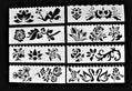 Sjablonen | Planten | 8 Stuks