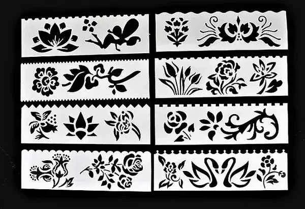Sjablonen | Planten | 8 Stuks