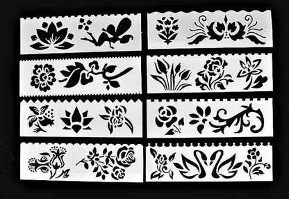 Sjablonen | Planten | 8 Stuks